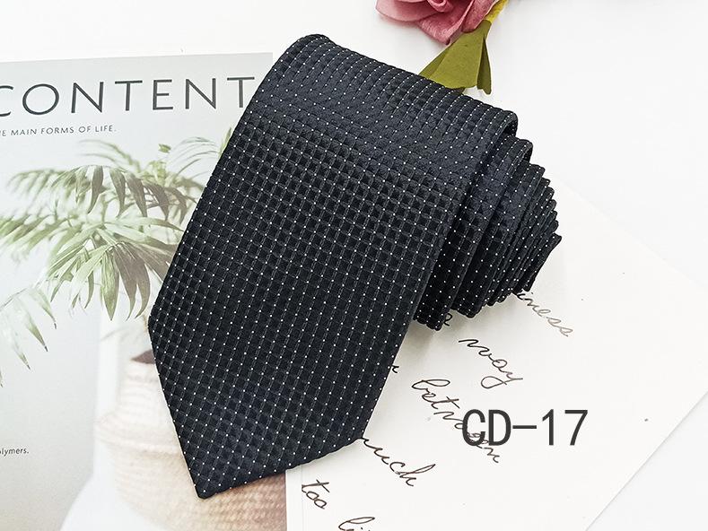 

Мужской 8 см профессиональный жаккардовый шелковый полиэстеровый полосатый деловой галстук ручной работы