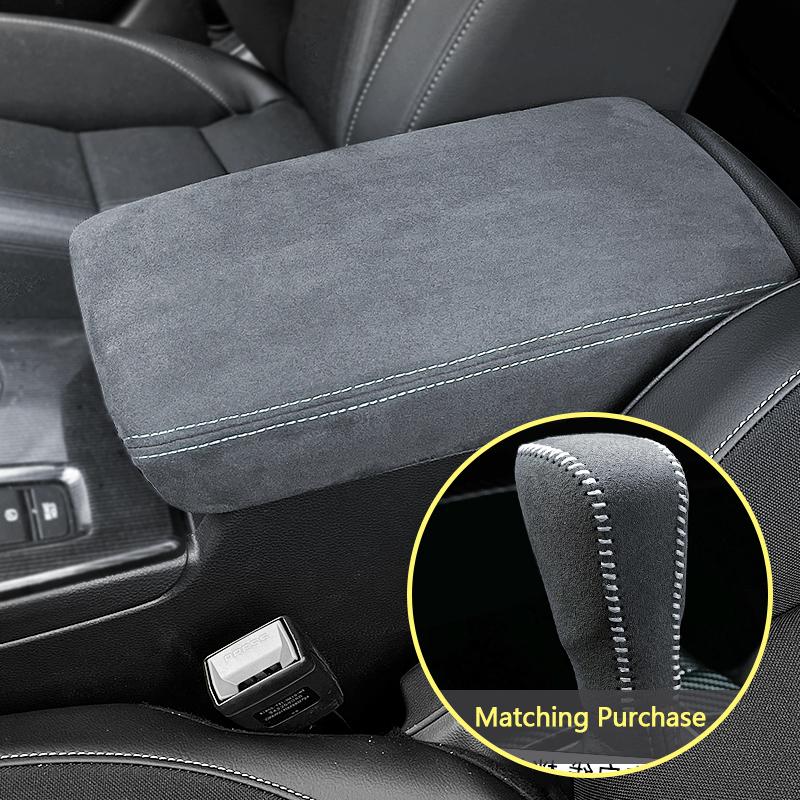 For Honda Civic 11th Gen Civic Car Armrest Mat Center Storage Box Pad Protector Leather Cover Decoration Accessories