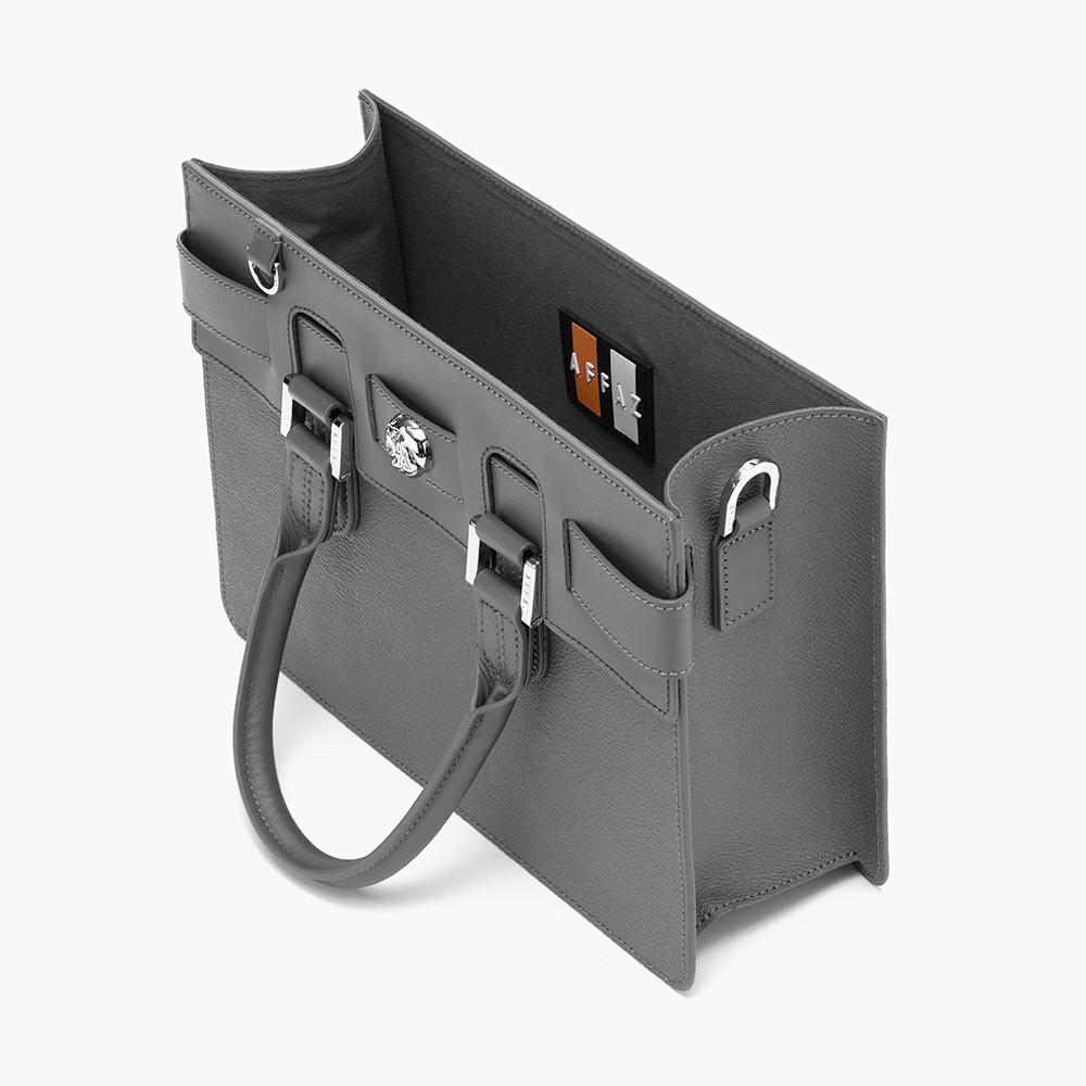 Affaz Nonno Medium Tote Grey