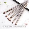 5 Pcs Hot Makeup Women Beauty Blusher Tool Eyeliner Brush Eye Blending Brushes Eyeshadow Contour