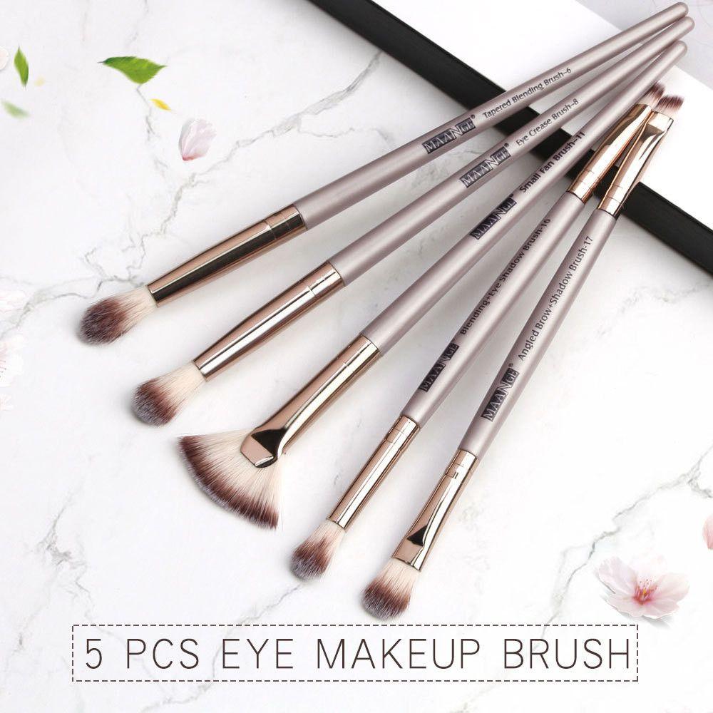 5 Pcs Hot Makeup Women Beauty Blusher Tool Eyeliner Brush Eye Blending Brushes Eyeshadow Contour