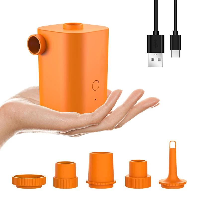 Bærbar Ultra-Mini Luftpumpe Med Genopladeligt Batteri Til Svømmebassin Flydere Luftmadras Madras Svømmering Vakuumpakker Trådløs