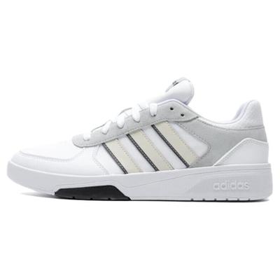 Neo Courtbeat Chaussures de Skateboard Légères à Tige Basse Antidérapantes et Résistantes à l'Usure pour Homme Baskets Blanches IG7823