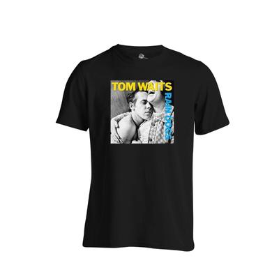 Maglietta Tom Waits Copertina Album Rain Dogs Cantautore Americano