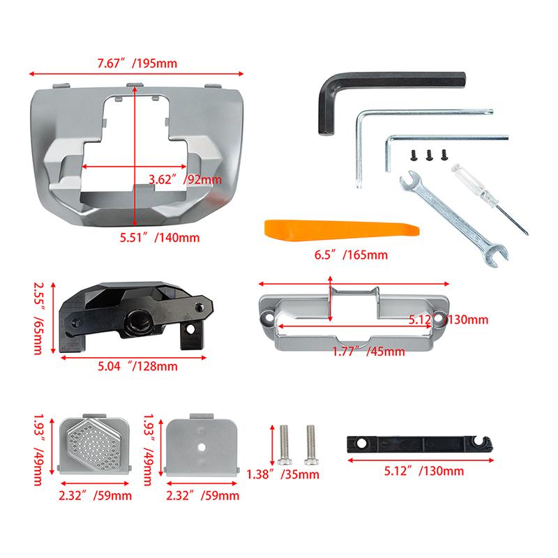 Auto-Bildschirm-Drehhalter für Tesla Model 3 Y 2017-2022 Center Console Swivel Mount Halterung 15/30 Grad GPS-Bildschirmdrehung