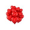 24 18-Zoll Herzballons, Rote Aluminiumballons, für Geburtstage, Hochzeiten, Valentinstag, Heiratsanträge, Gedenk-Shop-Dekorationen, Abschlussfeiern,