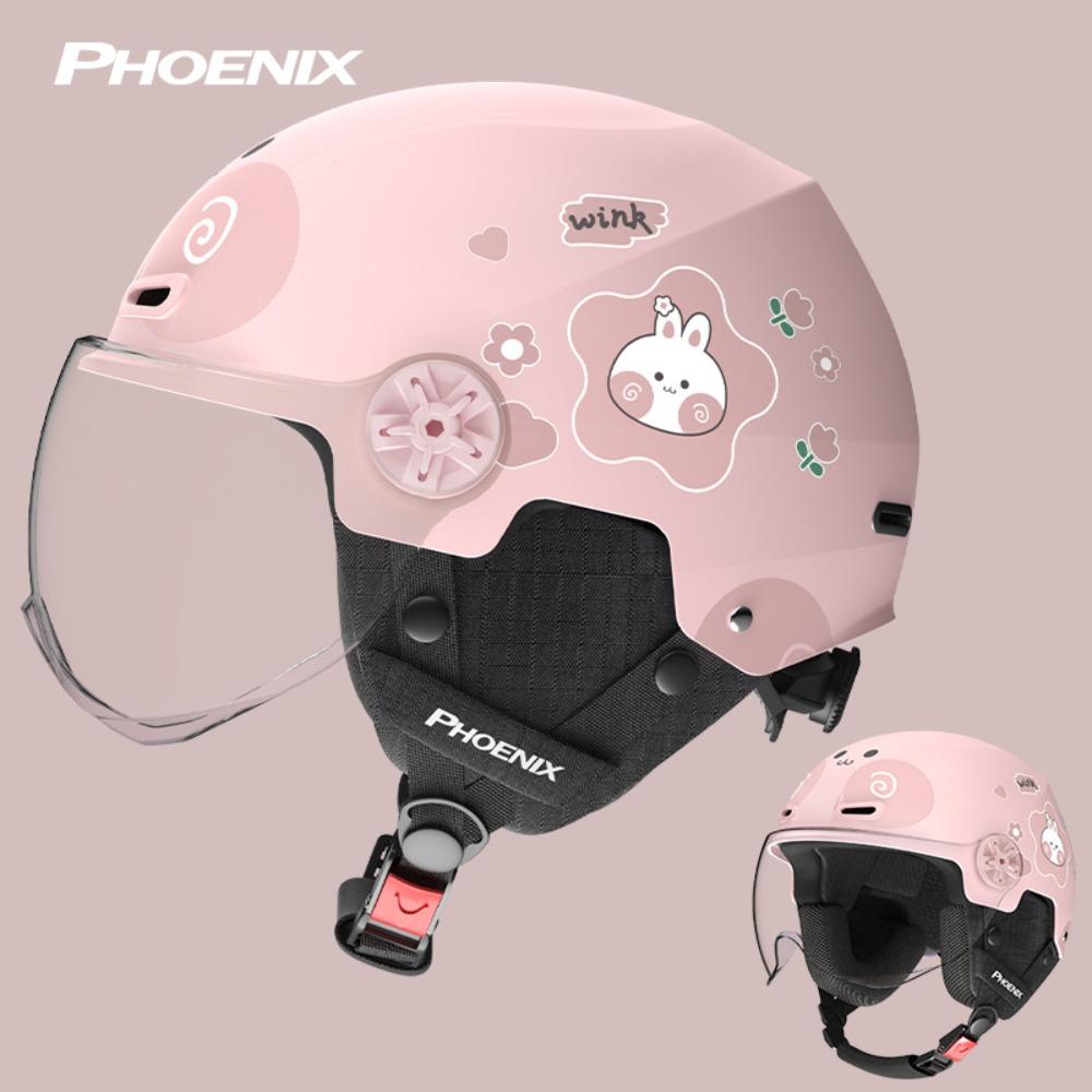 Children's Electric Car Helmet Motorcycle Helmet Cartoon Half Helmet Summer Helmet Four Seasons Helmet