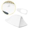 1PCS White Shark Fin Car Roof Antenna Radio FM/AM Signal Aerial Auto Accessories