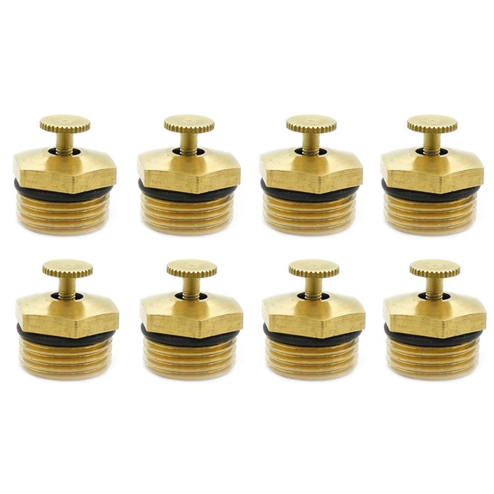 

8pcs Garden Sprinkler Head Adjustable Rotating Atomizing Nozzle G1/2 Brass Sprinkler Mist Nozzle Agriculture Irrigation Watering