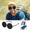 Polarized Glasses ND Filter Women Men Trendy Eyewear 1-9 Gears Adjustable Sunglasses Designer Glasses Handcrafted Retro Glasses
