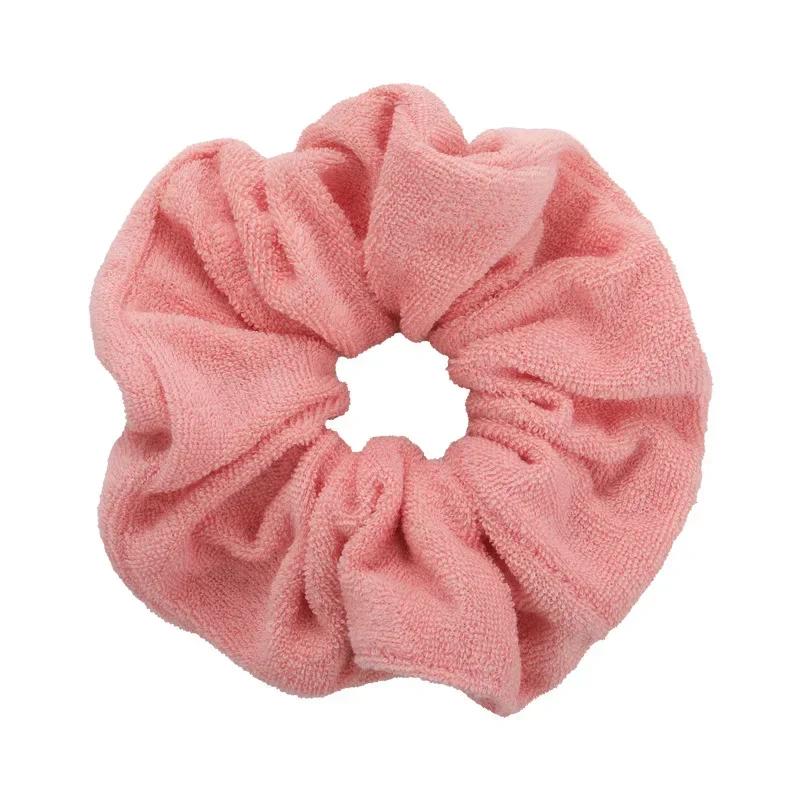 Benzile de păr din țesătură colorate în formă de flori pentru fete Suport pentru coadă de cal elastic Scrunchies Benzi de cauciuc Moda femei Accesorii de styling