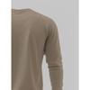 Herren Rundhals Langarm T-Shirt mit einfachem geometrischem Streifen-Patchwork Lässiges Vielseitiges Oberteil Mode Trendige Basisschicht