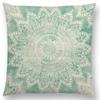 New Dreamy Rainbow Boho Beautiful Flower Gorgeous Floral Mandalas Fantasy Moon Stars Prints Cushion Cover Throw Pillow Case