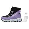 Girls Slip Resistant Cushioning Abrasion Resistant Breathable High Top Outdoor Shoes Lavender Kids' 664200L-BKLV