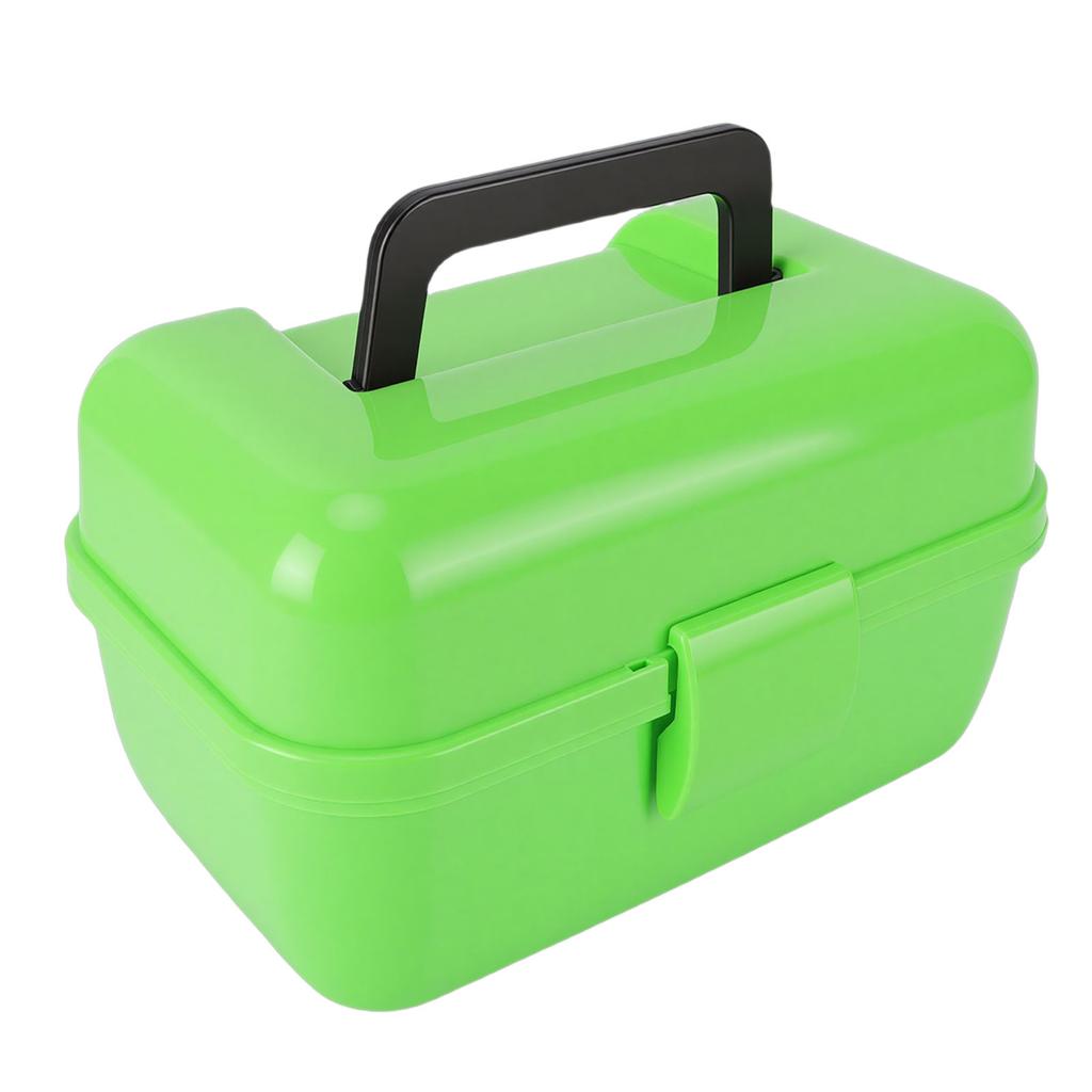 Caixa de Pesca 2 Camadas Multifuncional Armazenamento Isca de Pesca Anzol Ferramentas