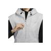 Nike Vorwärts einfarbiges Kapuzen-Sweatshirt ohne Ärmel Damen-Sweatshirt Hellrauchgrau FB8814-084