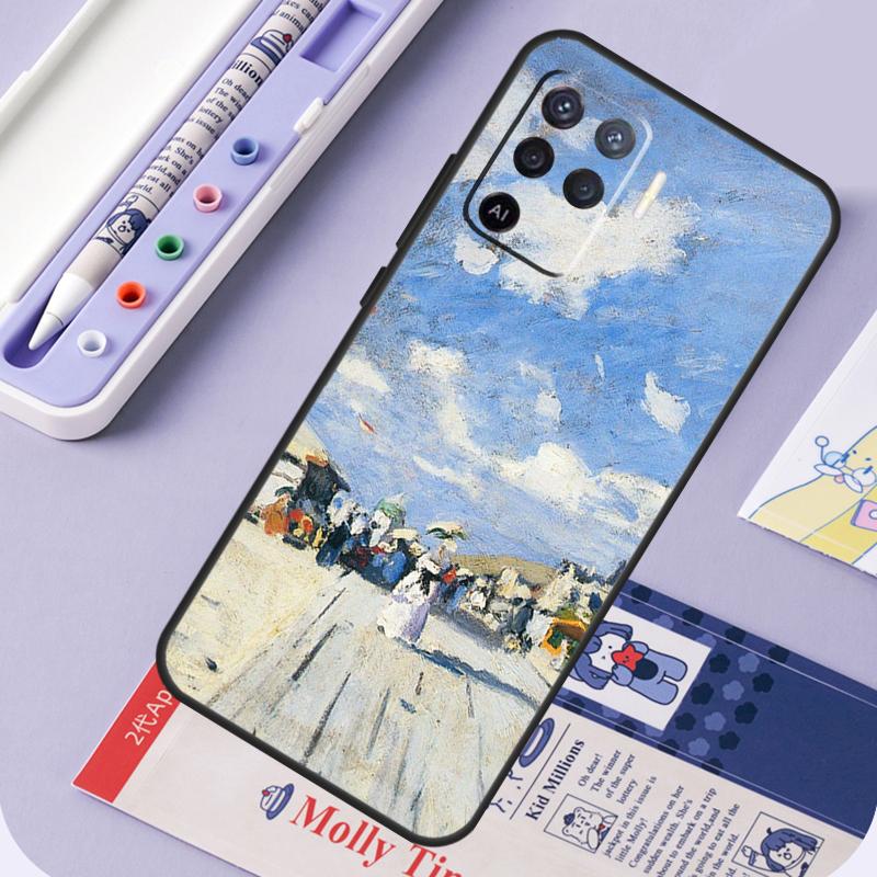 

Famous Paintings Phone Case For OPPO A15 A16 A52 A72 A5 A9 A31 A53 A83 A91 A93 A54 A74 A94 Find X5 X3 Pro OPPO A94 5G