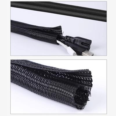 Flexible Kabelschutzhülle Geflochtene Drahtschützer Haustierkausicher Für Schreibtisch PC TV Automobilmotor Heim Büro PC