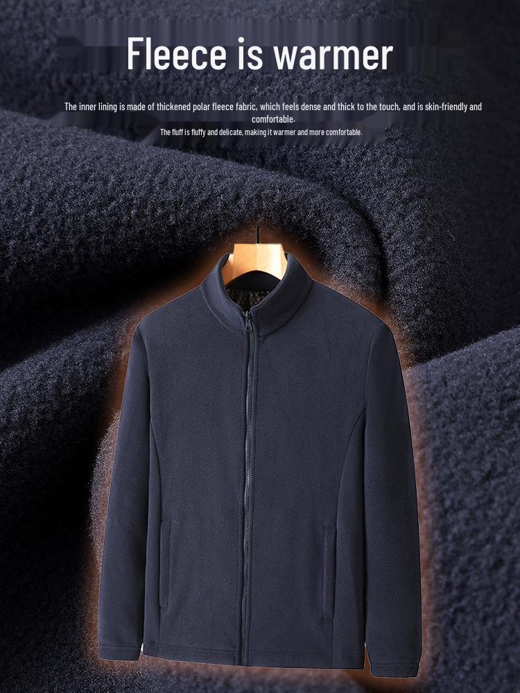 Men's 3-in-1 Thick Winter Jacket, Middle-aged Dad Style