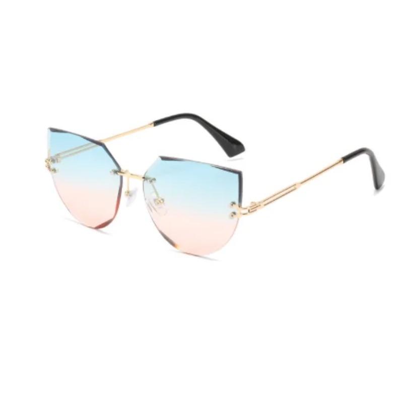 Cat Eye Women Sunglasses High Quality Black Transparent Female Sun Glasses