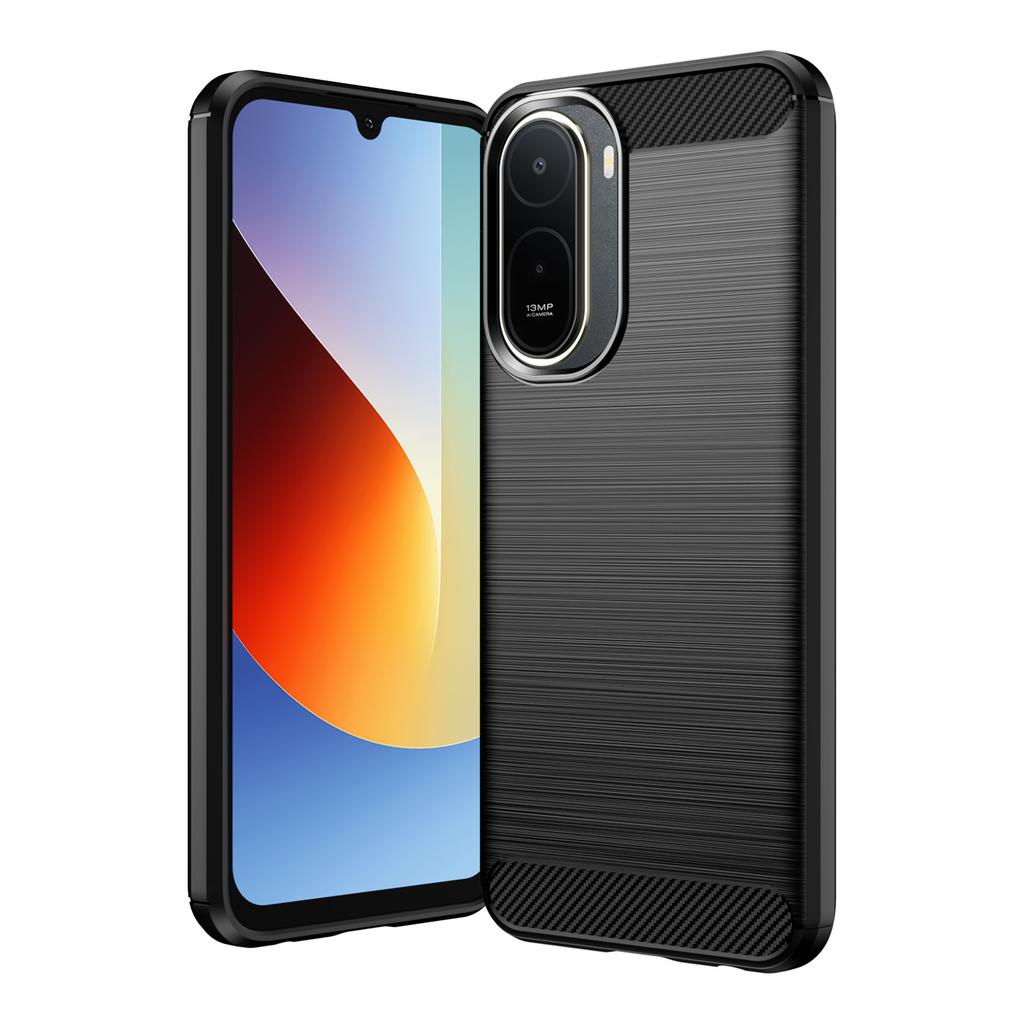 Applicable To Xiaomi Poco C11Pro Mobile Phone Case Poco C11X Protective Case All-inclusive Brushed Carbon Fiber Anti-drop