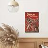 Vintage ToolTales Retro plechová cedule SnapOn Tools Dekorace do garáže pro pánský koutek