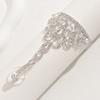 Temperament Trendy Rhinestone Hand Chain Elegant Back of Hand Jewelry Daily Versatile Hand Chain Exquisite Fashion