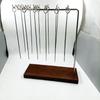 Western Style Barbecue Skewers Italian Dish Skewers and Plates Stainless Steel Skewer Rack Plate Creative Restaurant Skewers