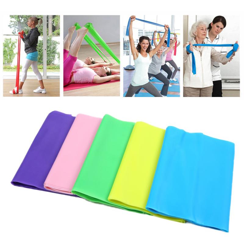 Stretch Band Strap Wide Latex Portable Elastic Belts