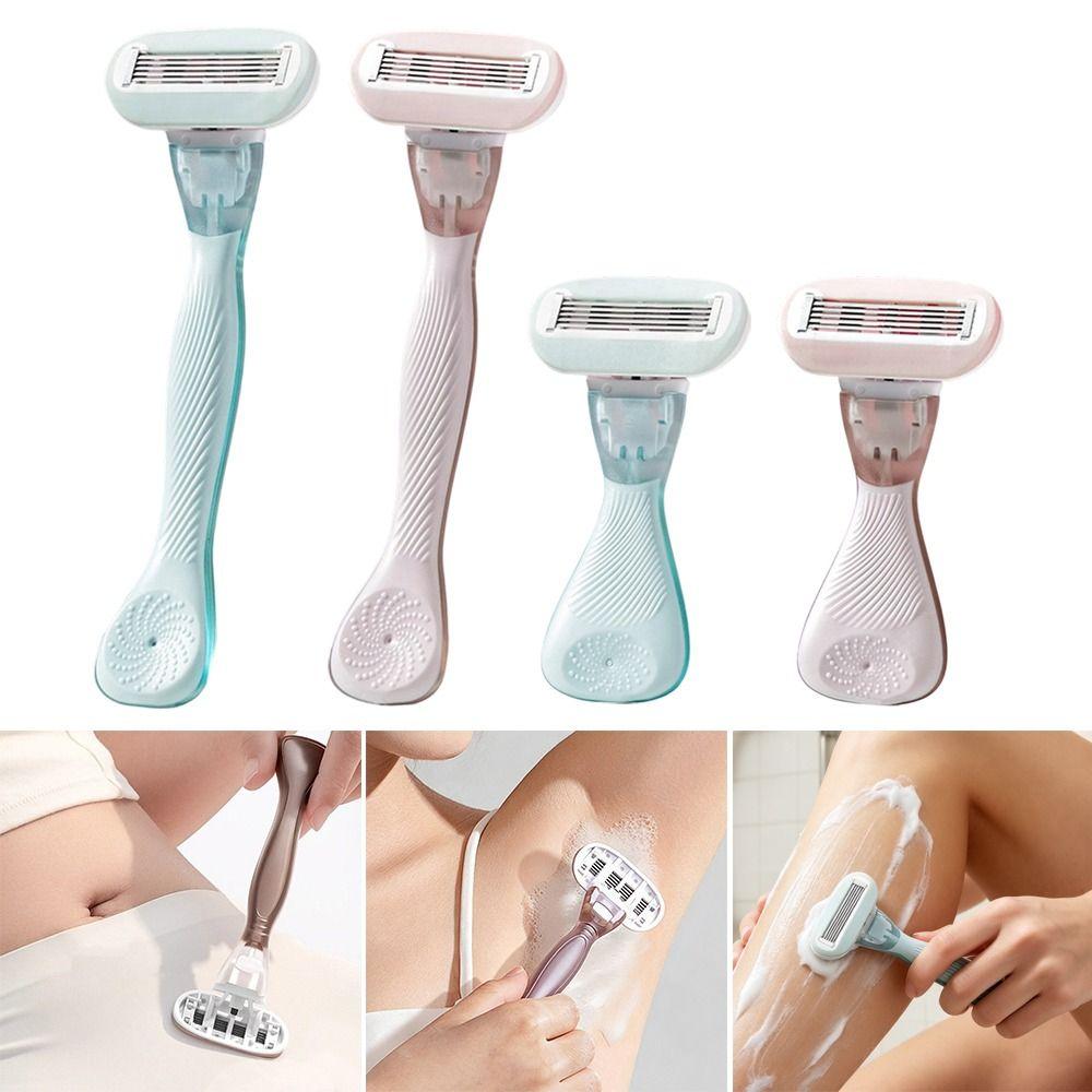 Manual Lady Shaver Plastic Safety Razor Useful Women Razor Body Hair Remove