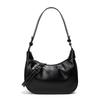Niche design retro underarm bag women's fashion single shoulder underarm soft leather commuter dumpling bag versatile messenger bag
