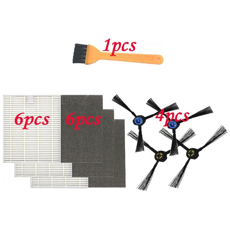 Roboter-Staubsauger HEPA-Filter Seitenbürste Mopp für ilife V8 V8s X750 A7 X800 X785 V80 Roboter-Staubsauger Teile Zubehör