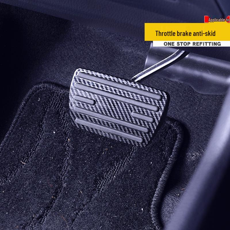 Alloy Rubber Anti-Slip Throttle & Brake Pedal Cover for City, Fit, Crider, Vezel, Greiz, XRV