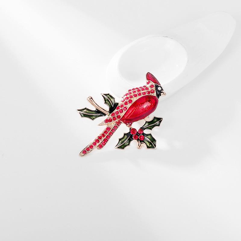 Animal Alloy Brooch With Embedded Crystals For Women And Men Spring