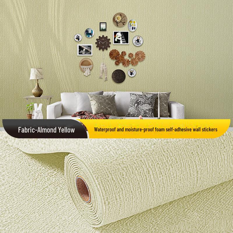 

3D самоклеящиеся водонепроницаемые настенные наклейки для украшения спальни и гостиной 50cm width x 10m length (3mm thick) covers 5 sqm