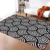 Abstract Stereoscopic Vision Living Room Carpet Bedroom Dining Room Floor Mat Size