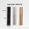 10ml Glass Cosmetic Bottle with Electroplated Aluminum Spray Head - Portable Perfume Refill Spray Bottle