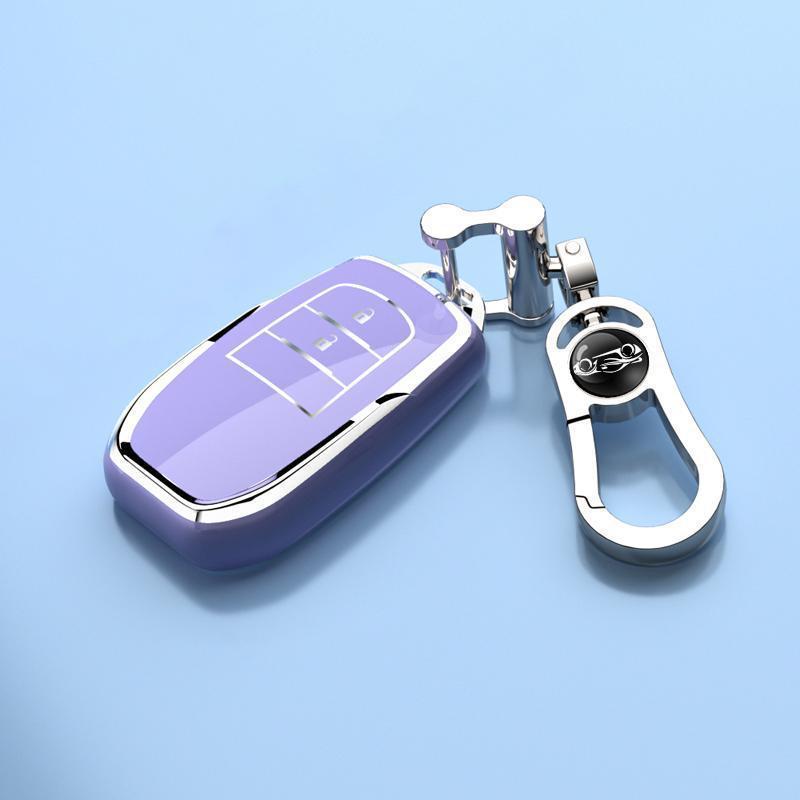 Luxury Full-Wrap Key Cover for 12-21 Toyota Highlander - Stylish & Durable Protection for Men & Women