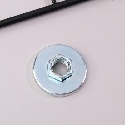1Pc Winkel Grinder Druck Platte Innen Außen Flansch Mutter Quick Release Locking Hexagon Mutter Power Werkzeuge Zubehör