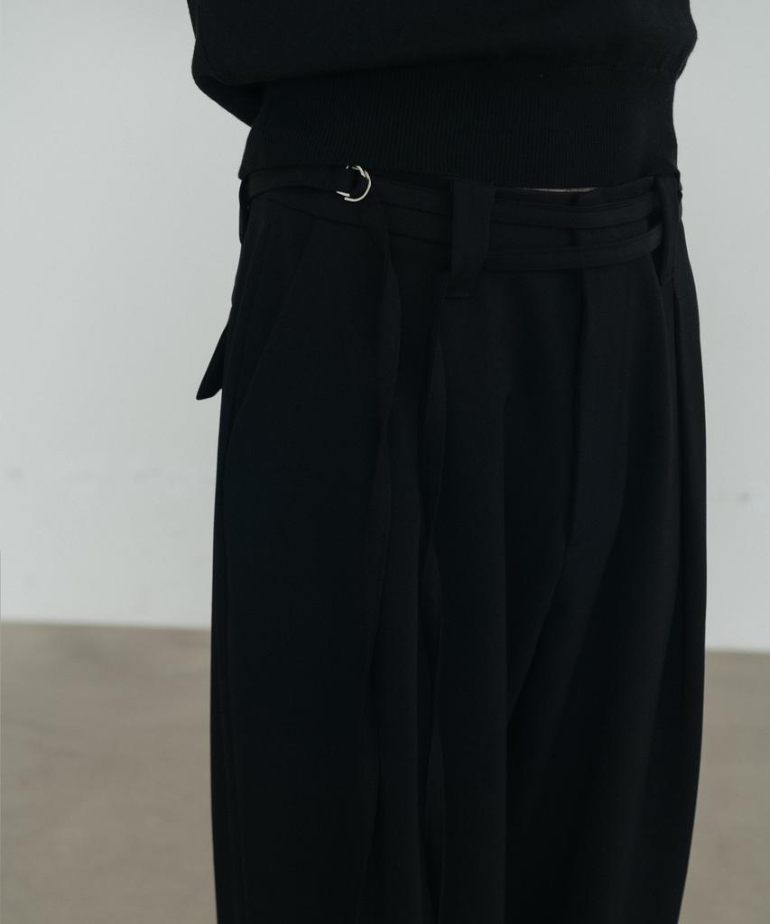SSIN AND LEE Serin Belted Slacks Black