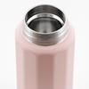 Bestco Polygonne One-Touch Mug Water Bottle, 340ml, Pink, NM-342