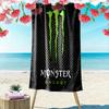 Monster Energy Towel, Large Soft Quick Dry Towel for Beach Camping Swimming
