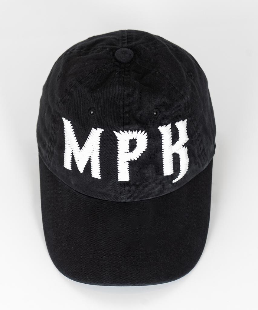 MADPINK Mp Zigzag Embroidered Ball Cap Black