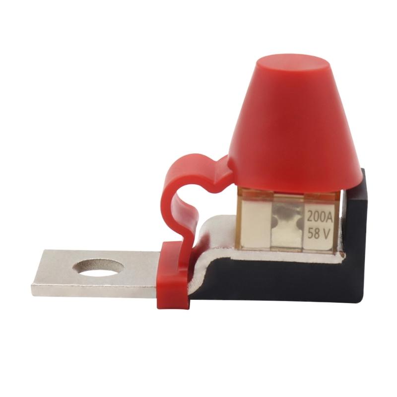 Terminalmontage MRBF Sicherungsblock-Kit 58V mit Einzelbolzen 5/16"(M8) Marine-Batteriesicherung Wasserdichte Kappe für LKW-Wohnmobil