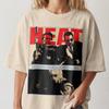 Heat Poster Shirt | Michael Mann Movie T-Shirt, Vintage 90s Action Cinema Tee