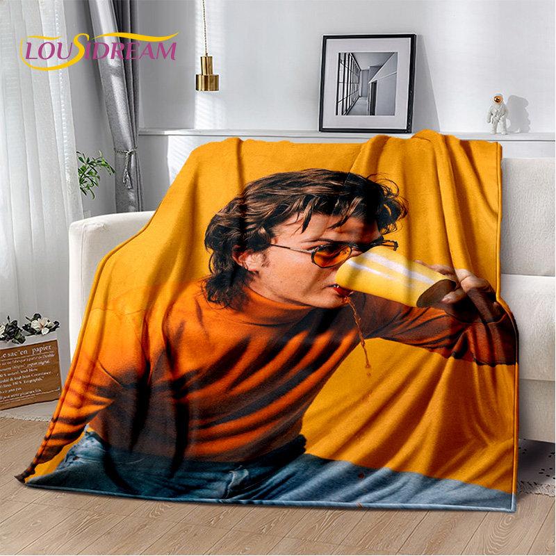 Joe Keery Steve Harrington Soft Plush Blanket,Flannel Blanket Throw Blanket for Living Room Bedroom Bed Sofa Picnic Cover Kids
