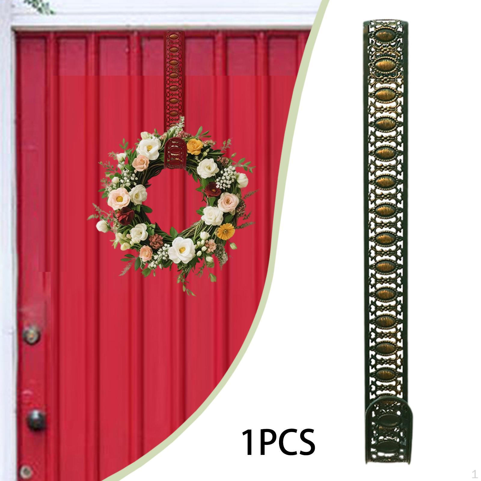 

Wreath Hanger for Front Door Christmas Resistant over The Hook Ornament зелёный
