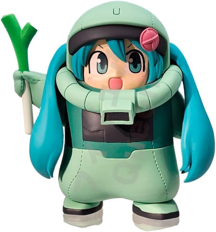 

Gundam 45th Anniversary x Hatsune Miku Figure Zaku Gurumi Hatsune Miku Ver. Approx. 15cm Official