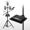 Universal Sound Card Tray Microphone Stand Sound Card Tray Clip For Tripod Bracket Live Broadcast Microphone Rack Stand