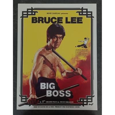 Cinema Poster - Big Boss - Bruce Lee - 58x43cm - Rolled - New Condition
